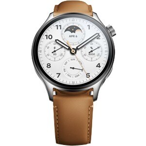 Xiaomi Watch S1 Pro Smart Watch - 46 mm Case Height - 11.28 mm Case Thickness - 46 mm Case Width - Gold Body Color - Sapph