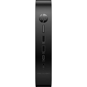 HP Pro t550 Thin Client Celeron J6412 Quad-core (4 Core) 2 GHz - Intel Chip - 8 GB RAM DDR4 SDRAM - 64 GB Flash - Gigabit 