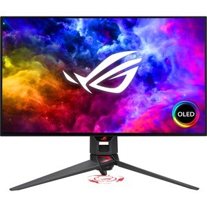 Monitor OLED da gaming Asus ROG Swift PG27AQDM 685,8 mm (27") Class WQHD - 16:9 - 67,3 cm (26,5") Viewable - OLED - 2560 x