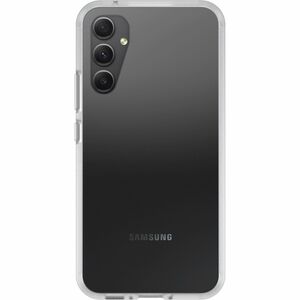 OtterBox React Case for Samsung Galaxy A34 5G Smartphone - Clear - Drop Resistant, Bacterial Resistant, Scrape Resistant, 