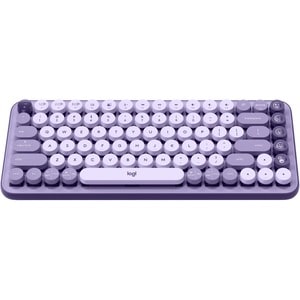 Logitech POP Keys Wireless Mechanical Keyboard with Customizable Emoji Keys - Wireless Connectivity - Bluetooth - 5.1 - 10