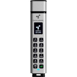 DataLocker Sentry K350 16 GB USB 3.1 (Gen 1) Type A, USB 2.0 Type A Flash Drive - 256-bit AES - TAA Compliant - 190 MB/s R