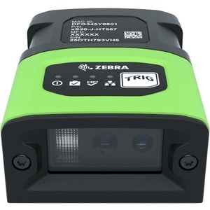 Zebra FS20 Rugged Industrial Fixed Mount Barcode Scanner - Cable Connectivity - Industrial Green - Serial Cable Included -