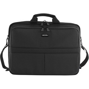 Dicota Multi SCALE Tasche (Aktentasche) für 26,7 cm (10,5 Zoll) bis 39,6 cm (15,6 Zoll) Notebook - Schwarz - Polyethylente