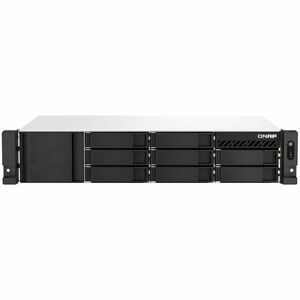 QNAP TS-864EU-8G 8 x Total de compartimentos Sistema de armazenamento SAN/NAS - 4 GB Flash Memory Capacity - Intel Celeron