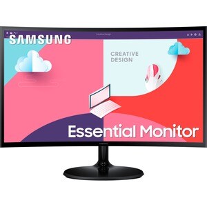 Samsung Essential S27C360EAU 27" Class Full HD Curved Screen LCD Monitor - 16:9 - 68.6 cm (27") Viewable - Vertical Alignm