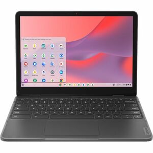 Lenovo 500e Yoga Chromebook Gen 4 82W40009US 12.2" Touchscreen Convertible 2 in 1 Chromebook - WUXGA - Intel N-Series N100