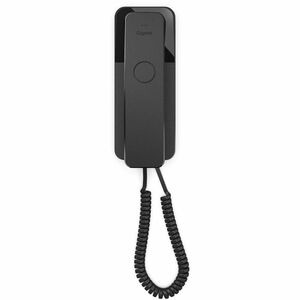 Gigaset 200 Standard-Telefon - Desktop, Wandmontierbar - Schwarz - Hörhilfen-kompatibel