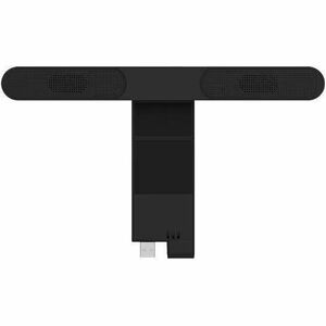 Lenovo ThinkVision MS30 Soundbar-Lautsprecher - 4 W RMS - Schwarz - 140 Hz bis 20 kHz Frequenzgang - USB
