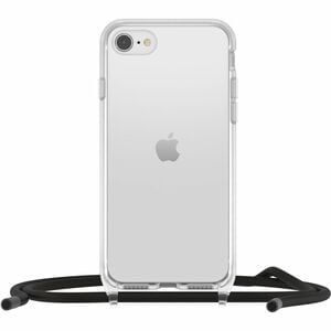 OtterBox React Carrying Case Apple iPhone 7, iPhone 8 Smartphone - Clear - Drop Resistant - Plastic, Nylon Body - Neck Str