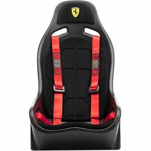 Next Level Racing ES1 Scuderia Ferrari Edition Seat - For Gaming - Suede, Foam, High-density Polyethylene (HDPE) Foam