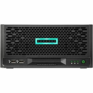 HPE ProLiant MicroServer Gen10 Plus v2 Ultra Micro Tower Server - 1 x Intel Xeon E-2314 2.80 GHz - 16 GB RAM - Serial ATA 