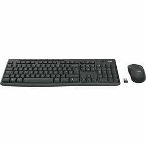 Logitech MK370 Keyboard & Mouse - QWERTY - English (UK) - USB Type A Plunger/Membrane Wireless Bluetooth/RF Keyboard - 112