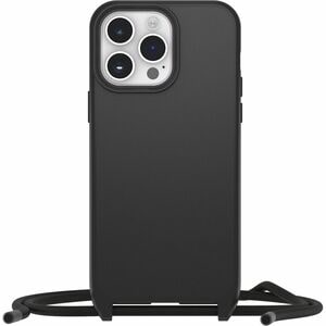 OtterBox React Estojo de transporte Apple Smartphone - Preto - Resistente a quedas - Nylon, Plástico Corpo - Alça de pescoço