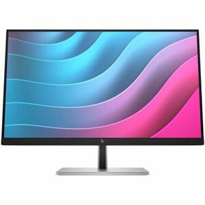 HP E24 G5 24" Class Full HD LED Monitor - 16:9 - Black, Silver - 60.5 cm (23.8") Viewable - In-plane Switching (IPS) Techn