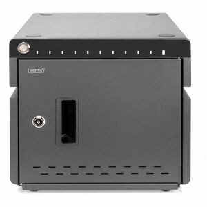 Digitus Ladeschrank - Bildschirmgröße: Bis zu 35,6 cm (14 Zoll) - 34,5 cm Höhe x 36 cm Breite x 37 cm Tiefe - Desktop - St