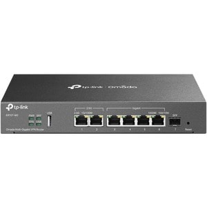 TP-Link ER707-M2 Router - 6 WAN Port(s) - Management-Port - 1 - 2.5 Gigabit Ethernet - IEEE 802.1Q - Desktop, Wandmontierbar