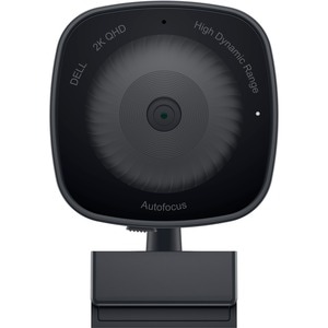 Dell WB3023 Webcam - USB 2.0 Type A - 2560 x 1440 Video - Auto-focus - 78° Angle - 2x Digital Zoom - Microphone - Windows 
