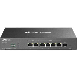 TP-Link ER707-M2 Router - 6 WAN Port(s) - Management Port - 1 - 2.5 Gigabit Ethernet - IEEE 802.1Q - Desktop, Wall Mountable
