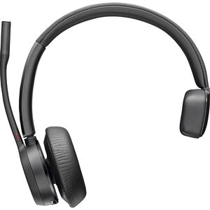 Cuffie Poly Voyager 4300 UC 4310 Con cavo/wireless On-ear, Over-the-head Mono - Nero - Microsoft Teams Certification - Sir
