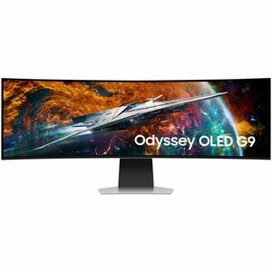 Samsung Odyssey OLED G9 S49CG954SU 49 Zoll Class Dual Quad HD (DQHD) Gekrümmter Bildschirm Smart-Gaming-OLED-Monitor - 32: