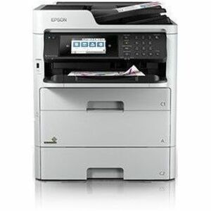Epson WF C579R Inkjet Multifunction Printer - Monochrome - Copier/Printer/Scanner - Up to 50000 Pages Monthly - Colour Sca