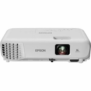 Epson EB-E01 3LCD Projector - 4:3 - White - 1024 x 768 - Front - 6000 Hour Normal Mode - 12000 Hour Economy Mode - XGA - 1