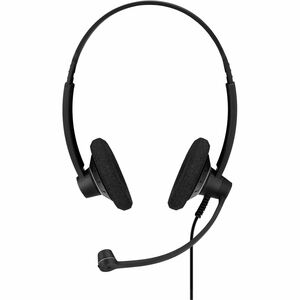EPOS IMPACT SC 60 Kabel Auf den Ohren Stereo Headset - Schwarz - Binaural - Elektret-Mikrofon, Kondensator, Geräuschunterd