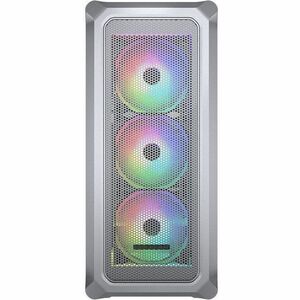 COUGAR CGR-5CC5W-MESH-RGB Gabinete para computadora gamer - Mini ITX, Micro ATX, ATX Placa base admitida - Media Torre - V