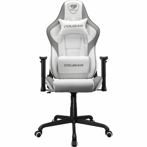 Sillón de Juego COUGAR Armor Elite CGR-ELI-WHB - Cuero PVC, Acero - Blanco