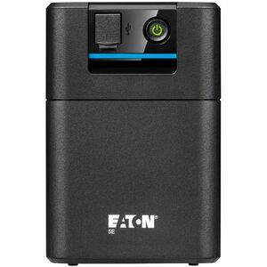 Eaton 5E700UD Line-interactive UPS - 700 VA/360 W - Tower - AVR - 2 Minute Stand-by - 230 V AC Input - 195 V AC, 257 V AC,