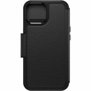 OtterBox Strada Carrying Case (Folio) Apple iPhone 13, iPhone 14, iPhone 15 Smartphone - Black - 1