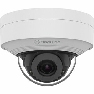 Hanwha QNV-C8011R 5 Megapixel Network Camera - Color - Dome - White - 65.62 ft Infrared Night Vision - H.265, H.265M, H.26