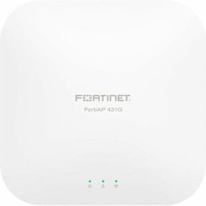 Points d'accès sans fil Fortinet FortiAP 431G - Triples Bandes - 802.11ax - 8,16 Gbit/s - Intérieur - 2,40 GHz, 5 GHz, 6 G