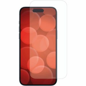 Displex 10H Gehärtetes Glas, Glas Bildschirmschutz iPhone 15, iPhone 15 Pro - Glasklar - 1 - für OLED iPhone 15, iPhone 15