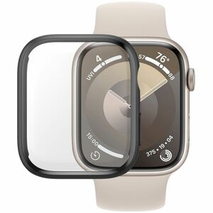 PanzerGlass D3O, Tempered Glass, Plastic Screen Protector for Watch - Black - For Smartwatch - Scratch Resistant, Shock Re