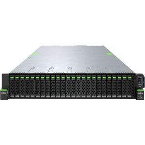 Fujitsu PRIMERGY RX2540 M7 2U Rack Servidor - Xeon Prata 4410T 2.70 GHz - 32 GB RAM - 12Gb/s SAS, Série ATA/600 Controlado