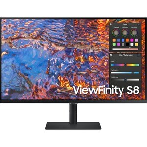 Moniteur LCD Samsung S32B800PXP 32" Class 4K UHD - 16:9 - Noir - 81,3 cm (32") Viewable - Technologie IPS - Edge LED Rétro