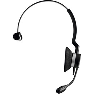 Jabra BIZ 2300 USB UC Wired Over-the-head Mono Headset - Black - Monaural - Supra-aural - Noise Cancelling, Noise Reductio