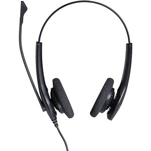 Jabra BIZ 1500 Wired Over-the-head Stereo Headset - Binaural - Supra-aural - 32 Ohm - 20 Hz to 6.80 kHz - 230 cm Cable - N