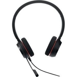 Jabra EVOLVE 20 Wired Over-the-head Stereo Headset - Black - Binaural - Supra-aural - 32 Ohm - 150 Hz to 7 kHz - 95 cm Cab