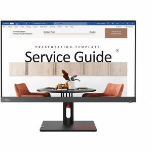 Monitor LED Lenovo ThinkVision S24i-30 24.0" (61.0cm) Class Full HD - 16:9 - Negro oscuro - 23.8" (60.5cm) Viewable - Tecn