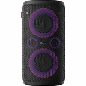 Hisense Party Rocker One HP100 2.0 Pórtatil Bluetooth Sistema de Altavoces - 300W RMS - Negro, Verde - 40Hz a 20kHz - Bate