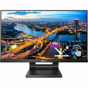 Philips 242B1TC 24" Class Monitor de tela de toque LED - 16:9 - 4 ms - 60.5 cm (23.8") Viewable - Capacitiva projectada - 