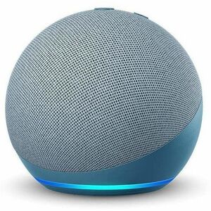 Amazon Echo Dot (4th generation) Bluetooth Smart Speaker - Alexa Supported - Black - Wireless LAN - 1 Pack