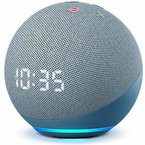 Amazon Echo Dot (4th generation) Bluetooth Smart Speaker - Alexa Supported - Blue - Wireless LAN - 1 Pack