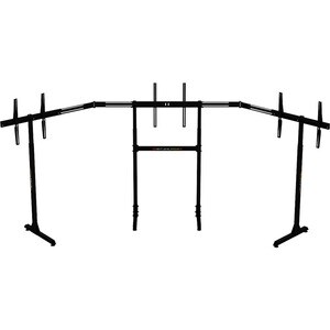 Next Level Racing Höhenverstellbar Monitorständer - Bildschirmgr�ße: Bis zu 65 Zoll (165,10 cm) - 70 kg TragfähigkeitDispl