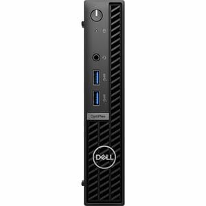 Dell OptiPlex 7000 7010 Desktop Computer - Intel Core i5 13th Gen i5-13500T - 8 GB - 256 GB SSD - Micro PC - Black - Intel