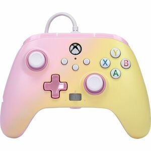 PowerA Enhanced Wired Controller for Xbox Series X|S - Pink Lemonade - Cable - USB - Xbox Series S, Xbox Series X, Xbox On