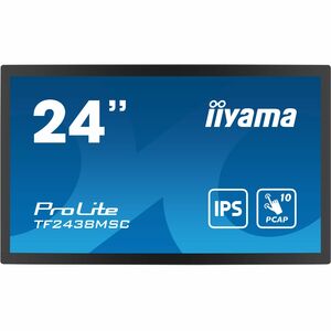 LCD Ecrans à affichages dynamiques iiyama ProLite TF2438MSC-B1 604,52 mm Full HD - Tecnologie IPA (In-Plane Switching) - É